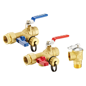 Tankless Water Heater Valve Kits